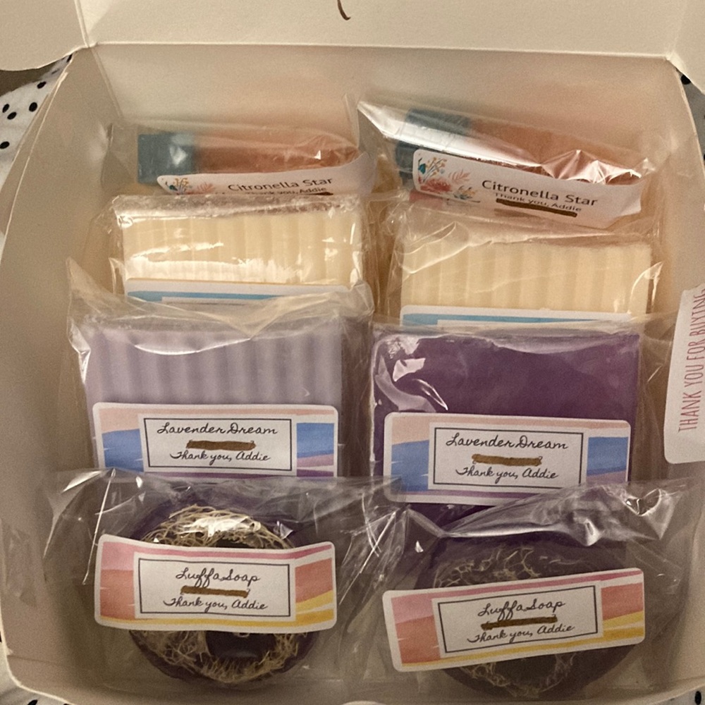 Handmade soaps